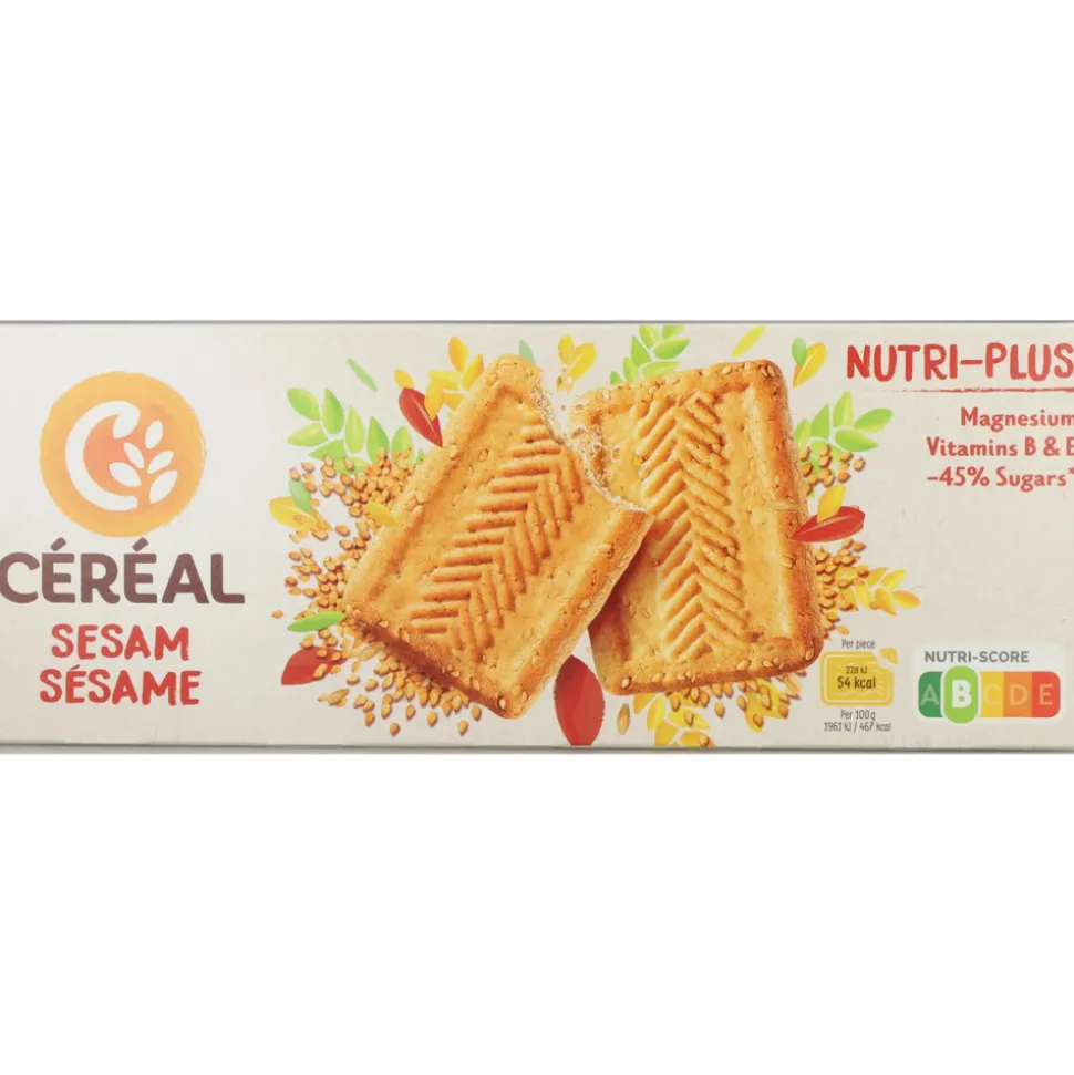 12x Céréal Koekjes Sesam 230 gr