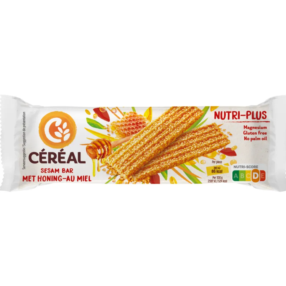 12x Céréal Sesambar met Honing 50 gr