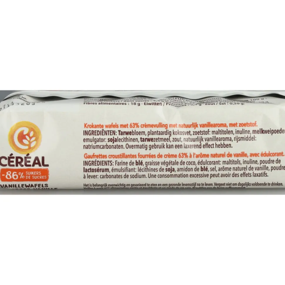 12x Céréal Vanillewafels 90 gr
