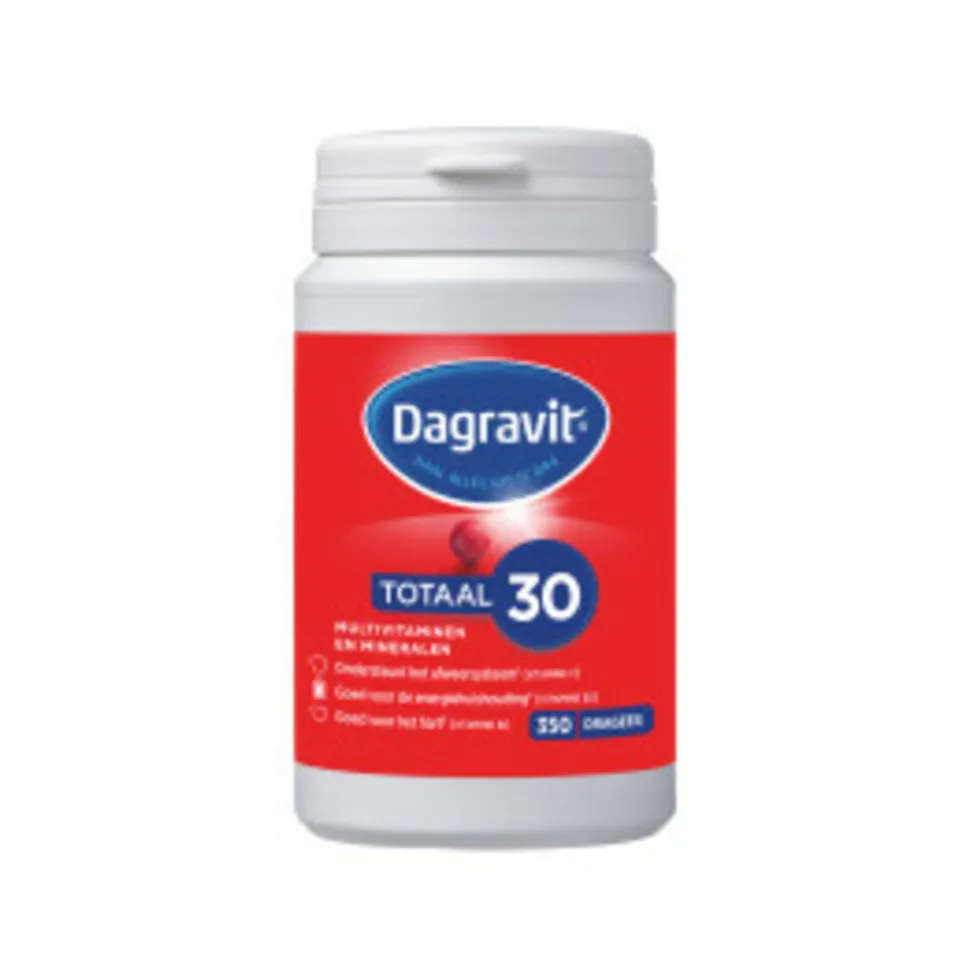 2x Dagravit Totaal 30 Multivitaminen 350 stuks