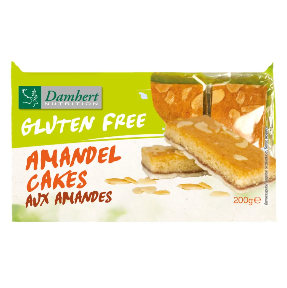 3x Damhert Amandelgebak Glutenvrij 200 gr