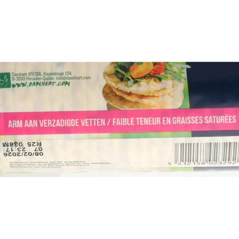 3x Damhert Biofood Maiswafels Met Lijnzaad BIO 150 gr