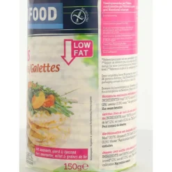 3x Damhert Biofood Maiswafels Met Lijnzaad BIO 150 gr