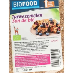3x Damhert Biofood Tarwezemelen Biologisch 200 gr