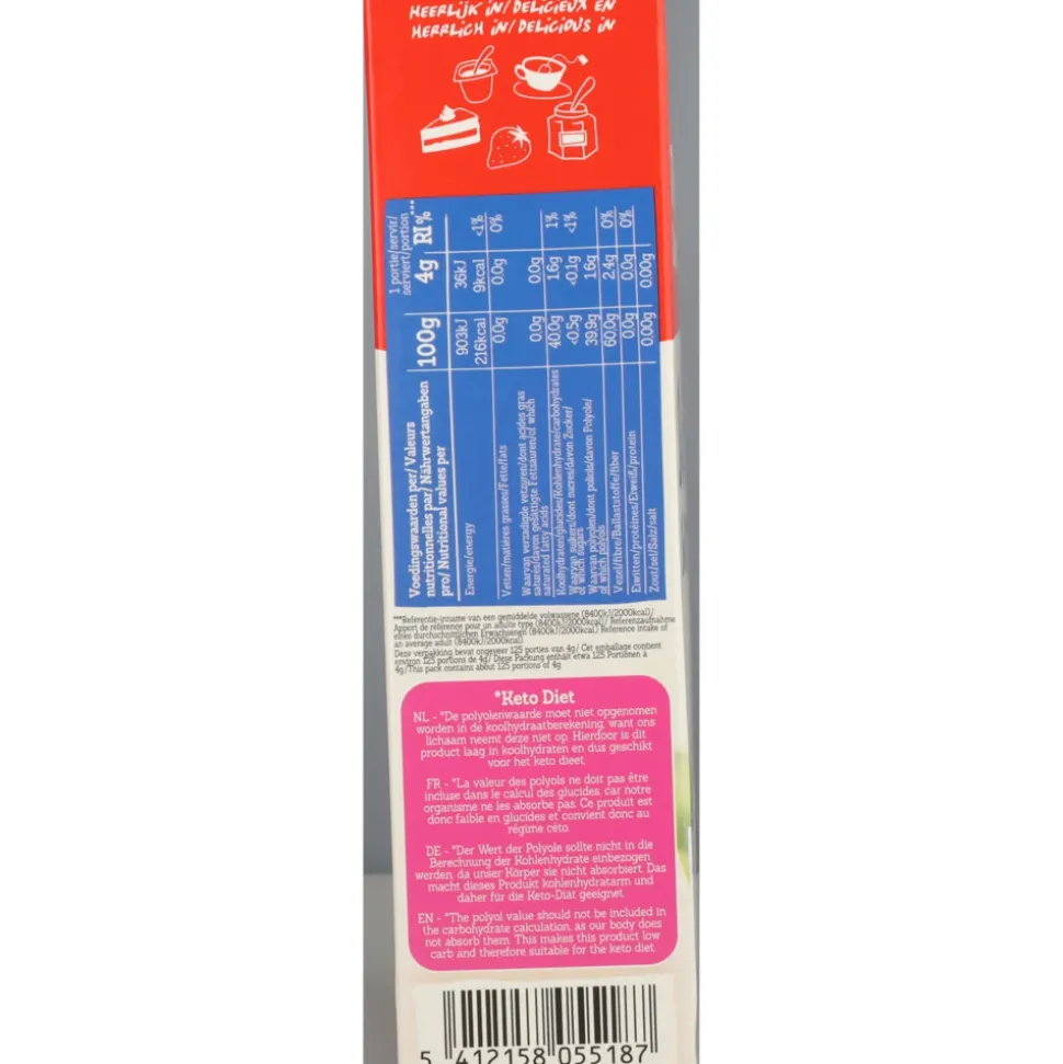 3x Damhert Tagatesse Zoetmiddel Suikervrij 500 gr