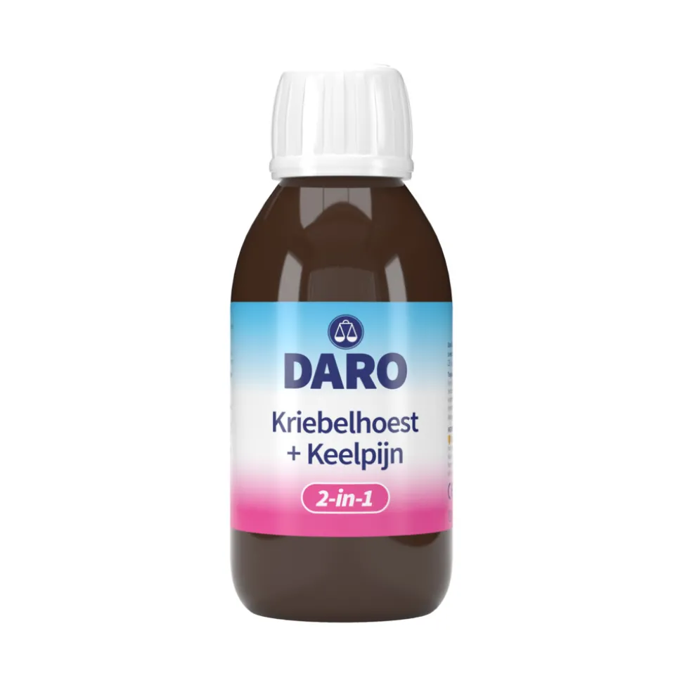 2x Daro 2-in-1 Kriebelhoest + Keelpijn 150 ml