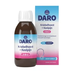 2x Daro 2-in-1 Kriebelhoest + Keelpijn 150 ml