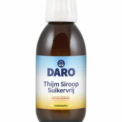 2x Daro Thijmsiroop Suikervrij 200 ml