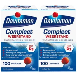 2x Davitamon Compleet Weerstand 100 stuks