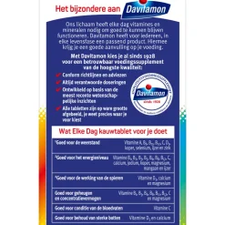 2x Davitamon Elke Dag 60 kauwtabletten