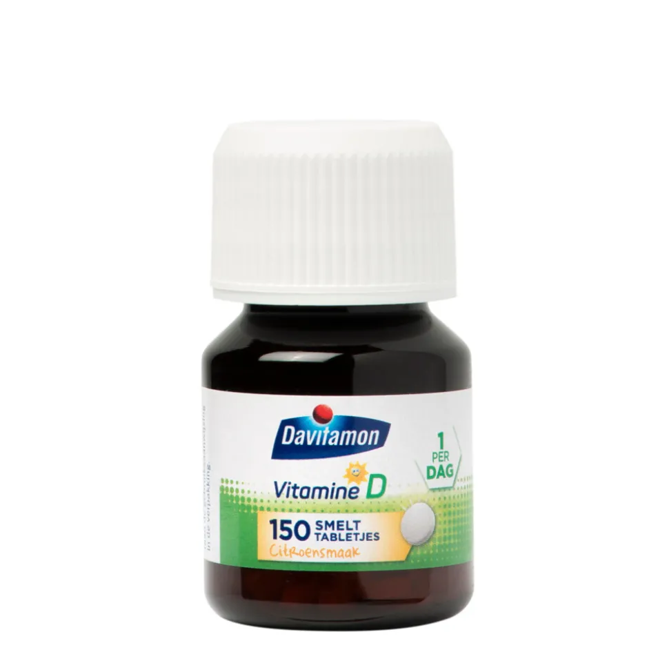 2x Davitamon Vitamine D Kind 150 smelttabletten