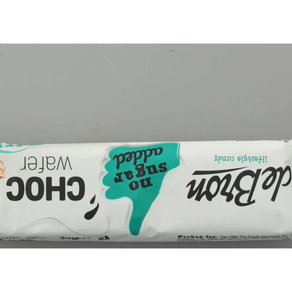 24x De bron Choc Wafer Suikervrij 40 gr