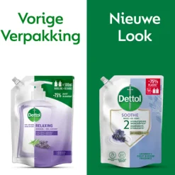 6x Dettol Refill Handzeep Relaxing Lavender 500 ml