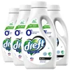 4x Dreft Vloeibaar Wasmiddel 0% Donkere Was 19 Wasbeurten 988 ml