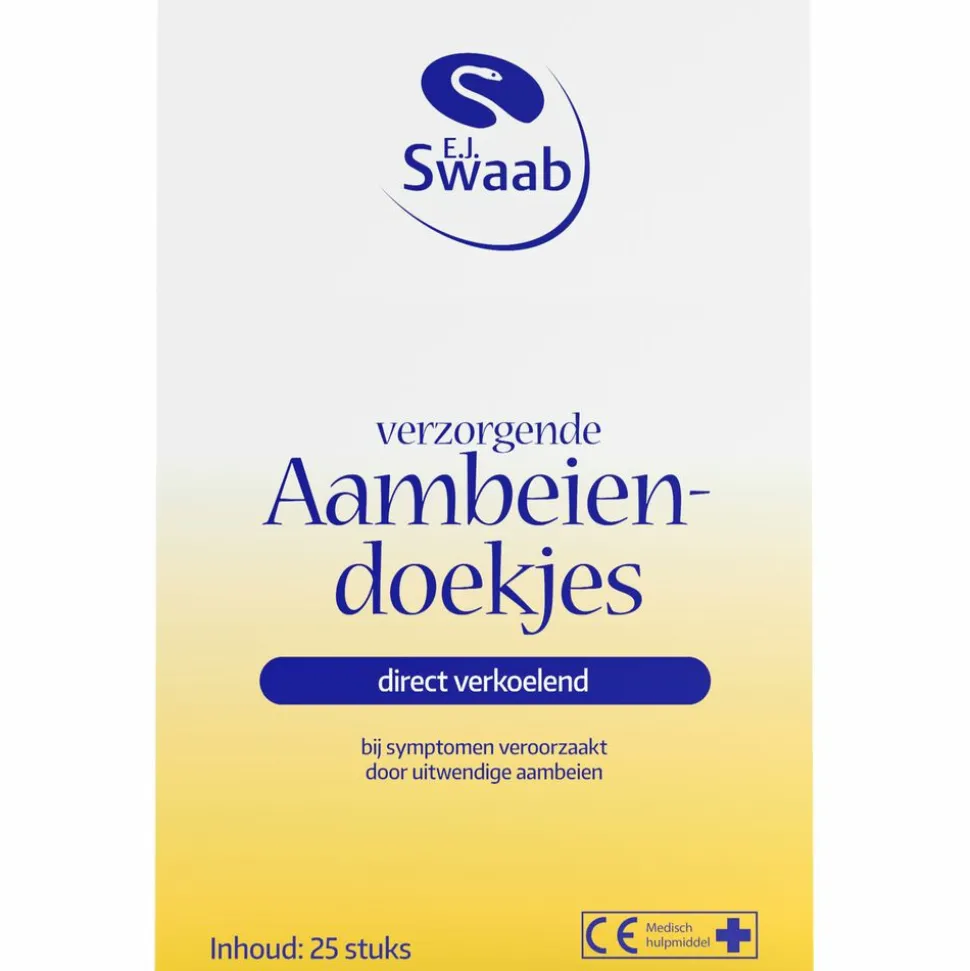 2x Dr. Swaab Verzorgende Aambeiendoekjes 25 stuks