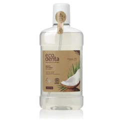 2x Ecodenta Mondwater Cosmos Organic Munt & Kokos 500 ml