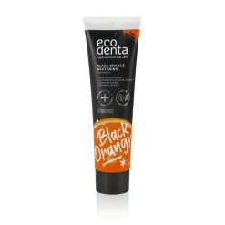 4x Ecodenta Tandpasta Black Orange Whitening 100 ml
