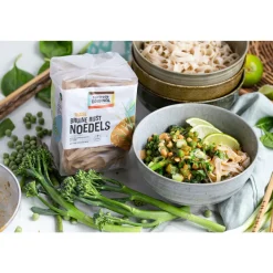 3x Fairtrade Original Bruine Rijst Noedels 225 gr