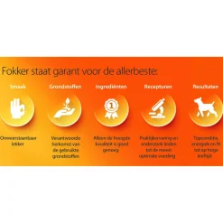 3x Fokker Steri-Fit Kattenvoer Skin & Coat 2,5 kg