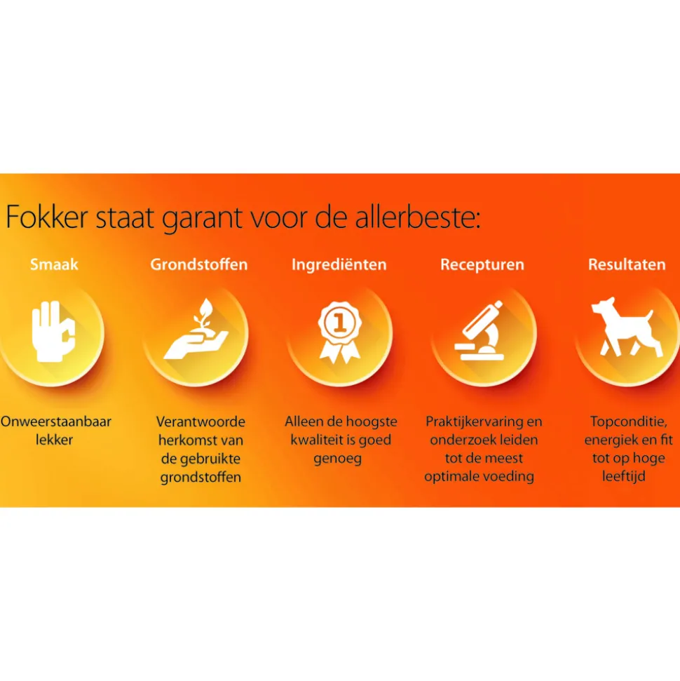 3x Fokker Steri-Fit Kattenvoer Skin & Coat 2,5 kg