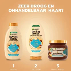 6x Garnier Loving Blends Rijke Argan Haarmasker 340 ml