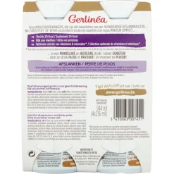 3x Gerlinea Mijn Maaltijd Afslank Drink Koffie 4 x 236 ml