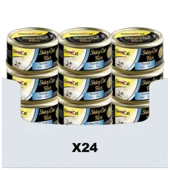 24x GimCat ShinyCat Filet Tonijn 70 gr