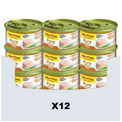 12x GimDog Little Darling Pure Delight Kip 85 gr