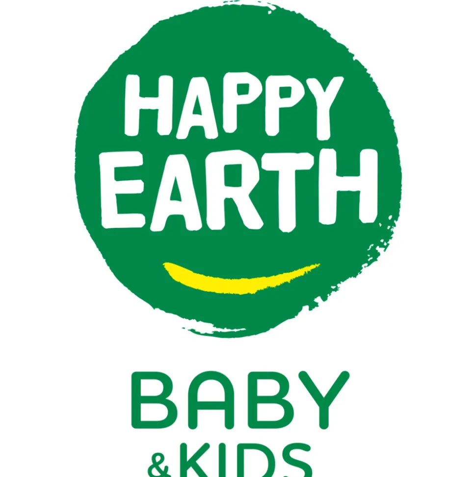 6x Happy Earth Diaper Cream 100% Natuurlijk Baby & Kids 75 ml