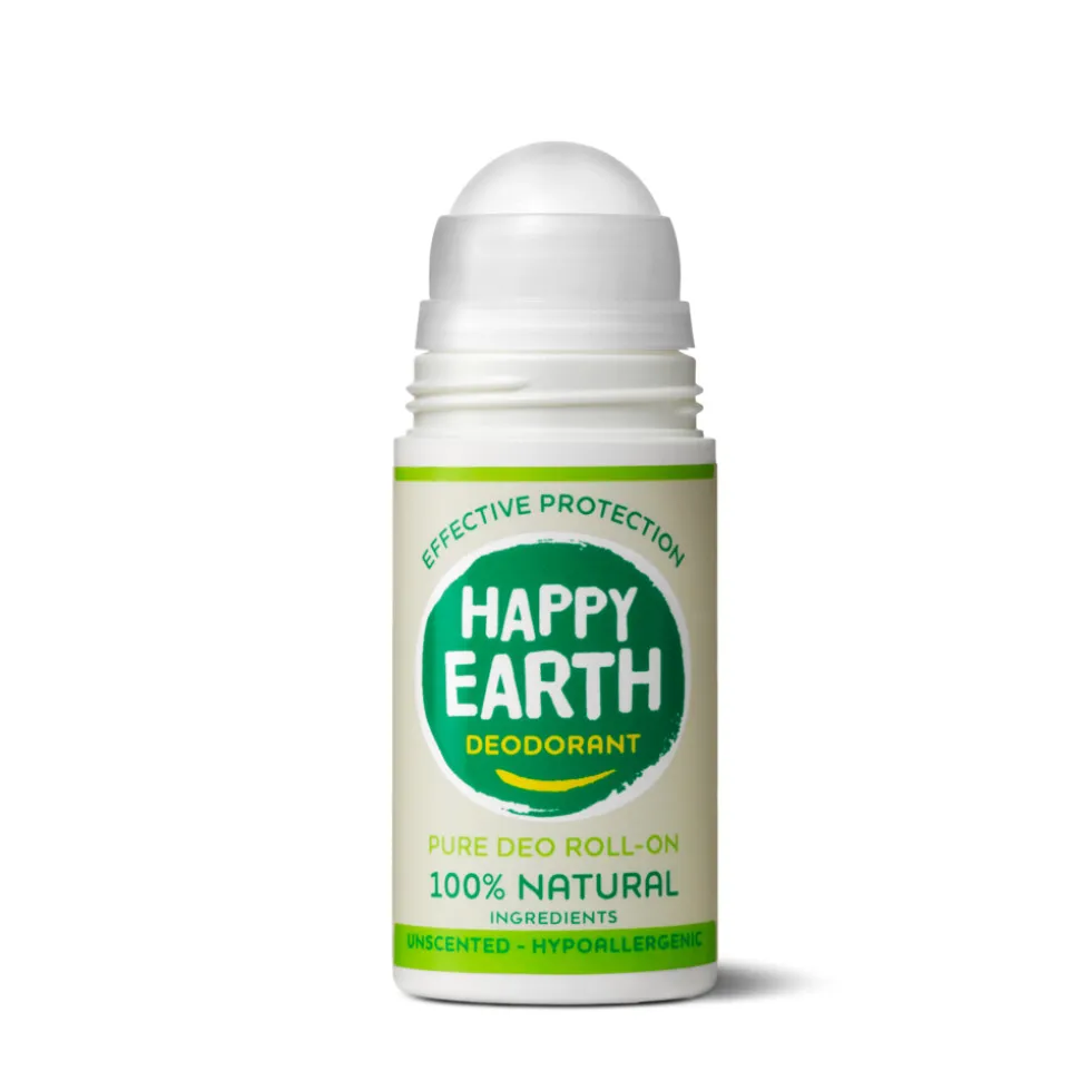 6x Happy Earth 100% Natuurlijke Deodorant Natural Air Spray Cedar Lime 100 ml