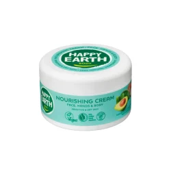 6x Happy Earth Voedende Créme 100% Natuurlijk 200 ml