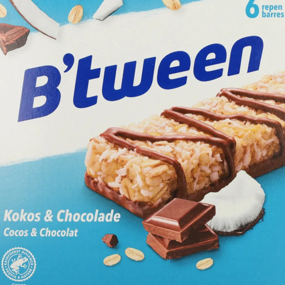 10x Hero B'tween Mueslireep Kokos 6x25 gr
