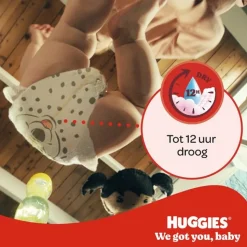 3x Huggies Little Movers Luiers Maat 4 (7 - 18 kg) 50 stuks
