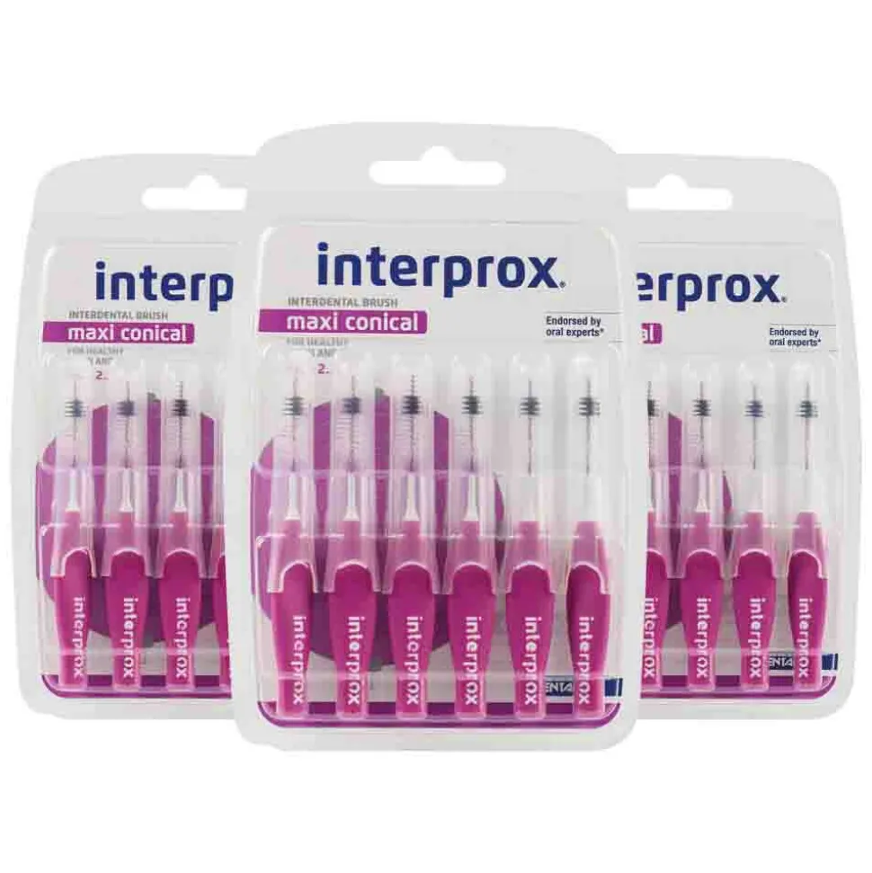 3x Interprox Ragers Maxi Paars PHD 2.3 6 stuks