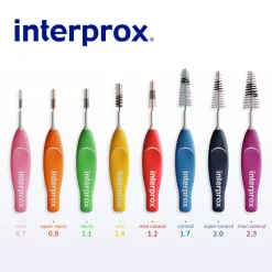 3x Interprox Ragers Maxi Paars PHD 2.3 6 stuks
