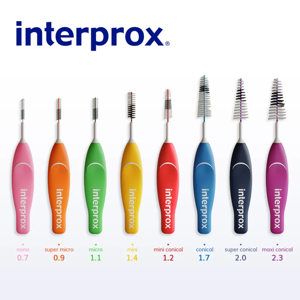 3x Interprox Ragers Maxi Paars PHD 2.3 6 stuks