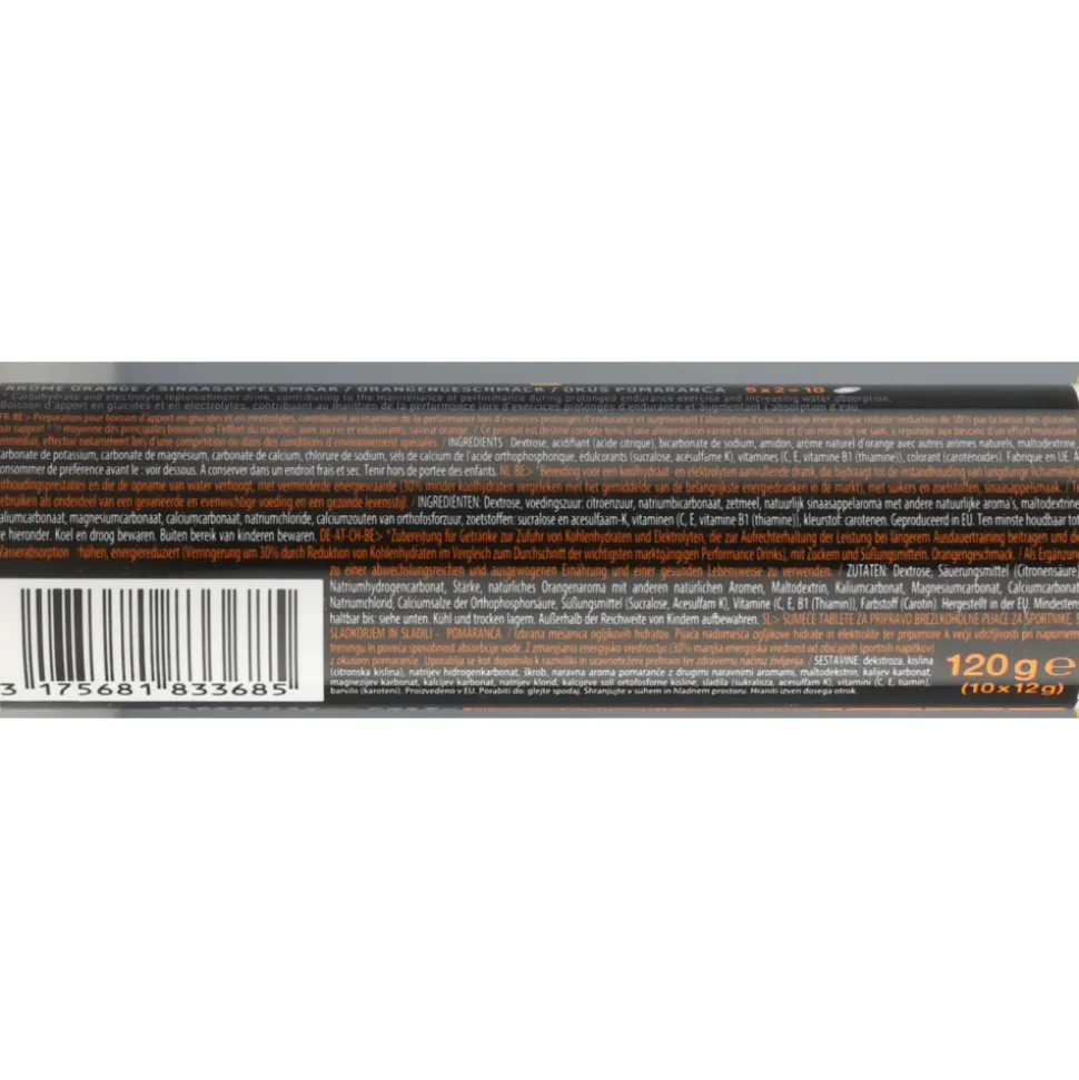 3x Isostar Fast Hydration Powertabs Orange 10 tabletten