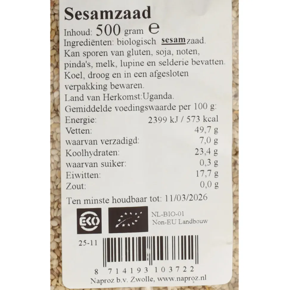 3x It's Amazing Sesamzaad 500 gr