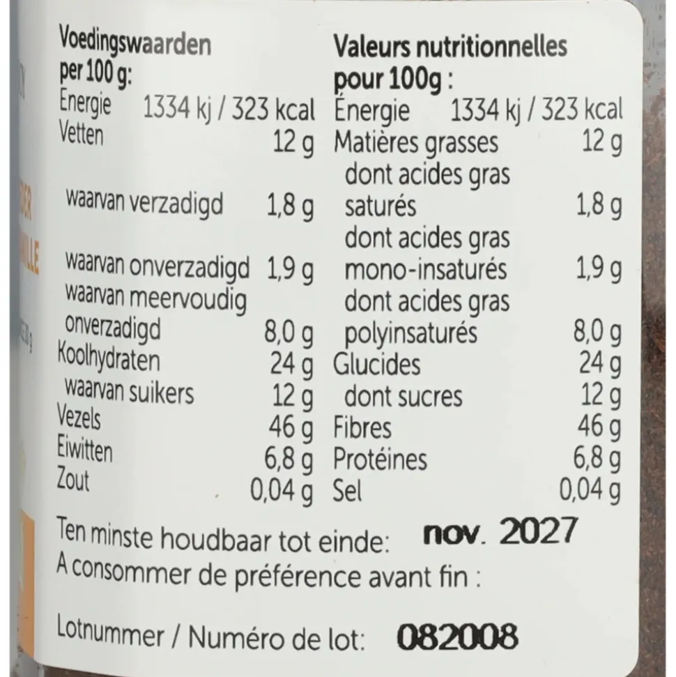 3x Jacob Hooy Vanillepoeder Bourbon 30 gr