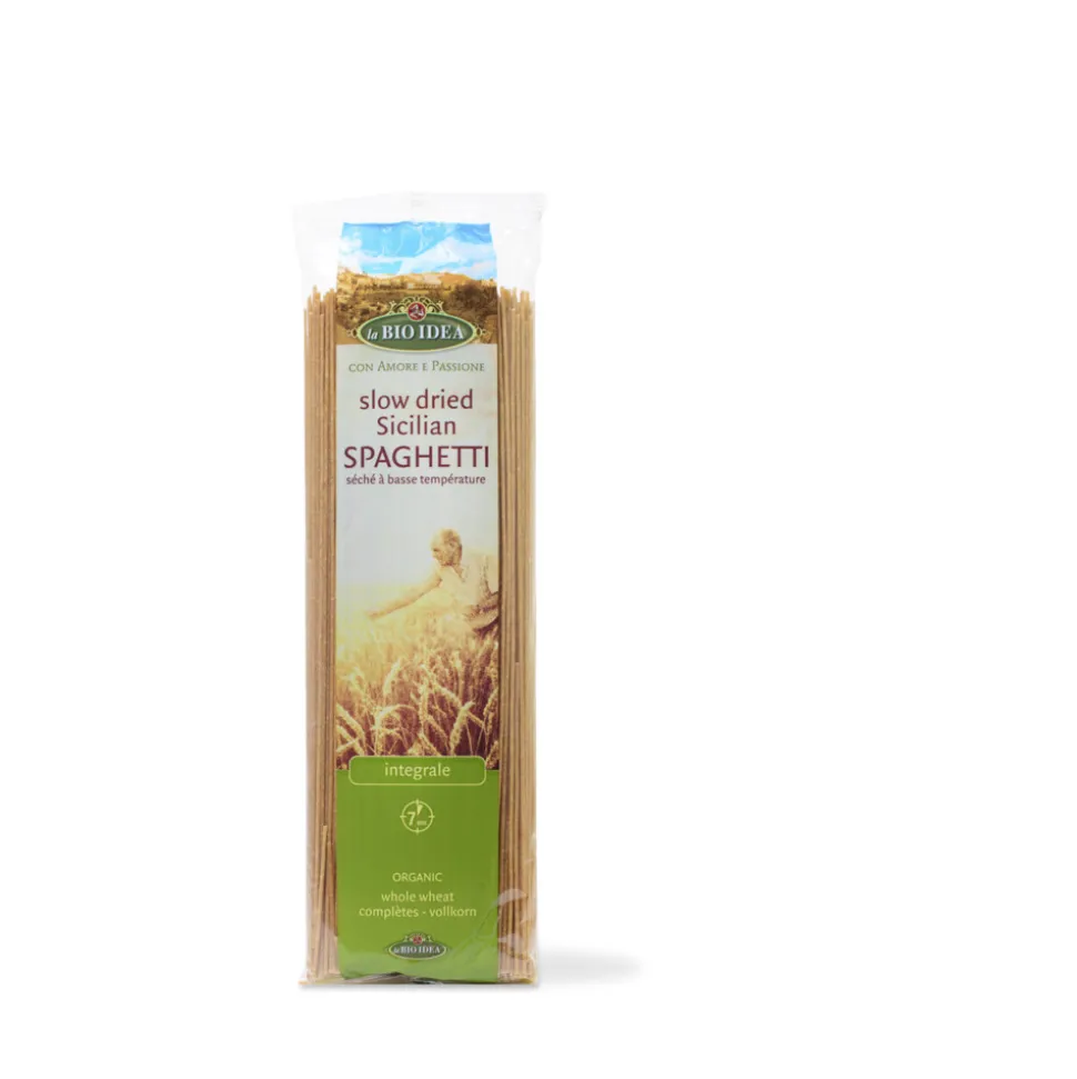 12x La Bio Idea Spaghetti Volkoren Biologisch 500 gr