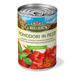 12x La Bio Idea Tomatenblokjes Bio 400 gr