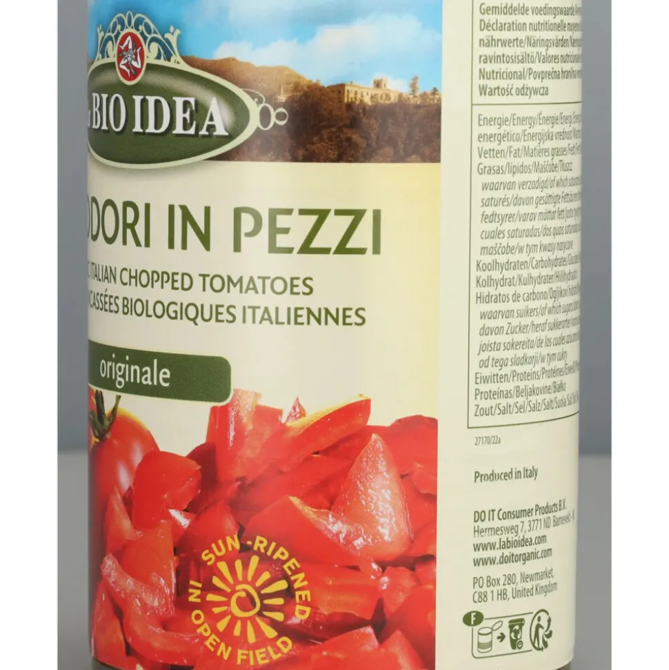 12x La Bio Idea Tomatenstukjes Bio 400 gr