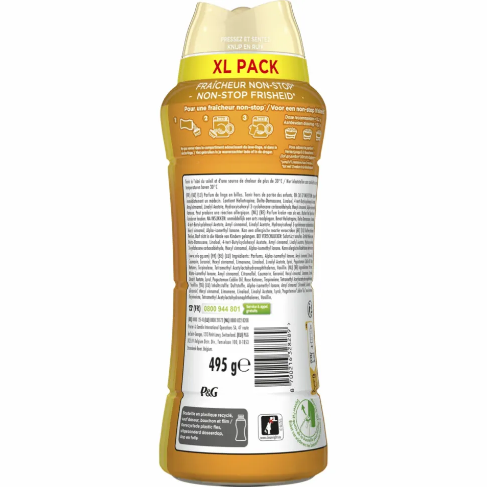 6x Lenor In-Wash Geurbooster Gouden Orchidee 495 gr