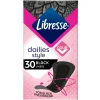 8x Libresse Inlegkruisjes Zwart 30 stuks