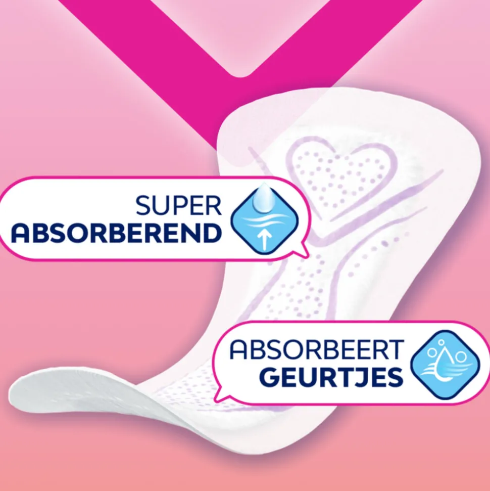 15x Libresse Regular Inlegkruisjes 32 stuks
