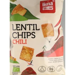 12x Lima Lentil Chips Chili 90 gr