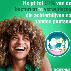 3x Listerine Mondwater Fresh Mint 500 ml