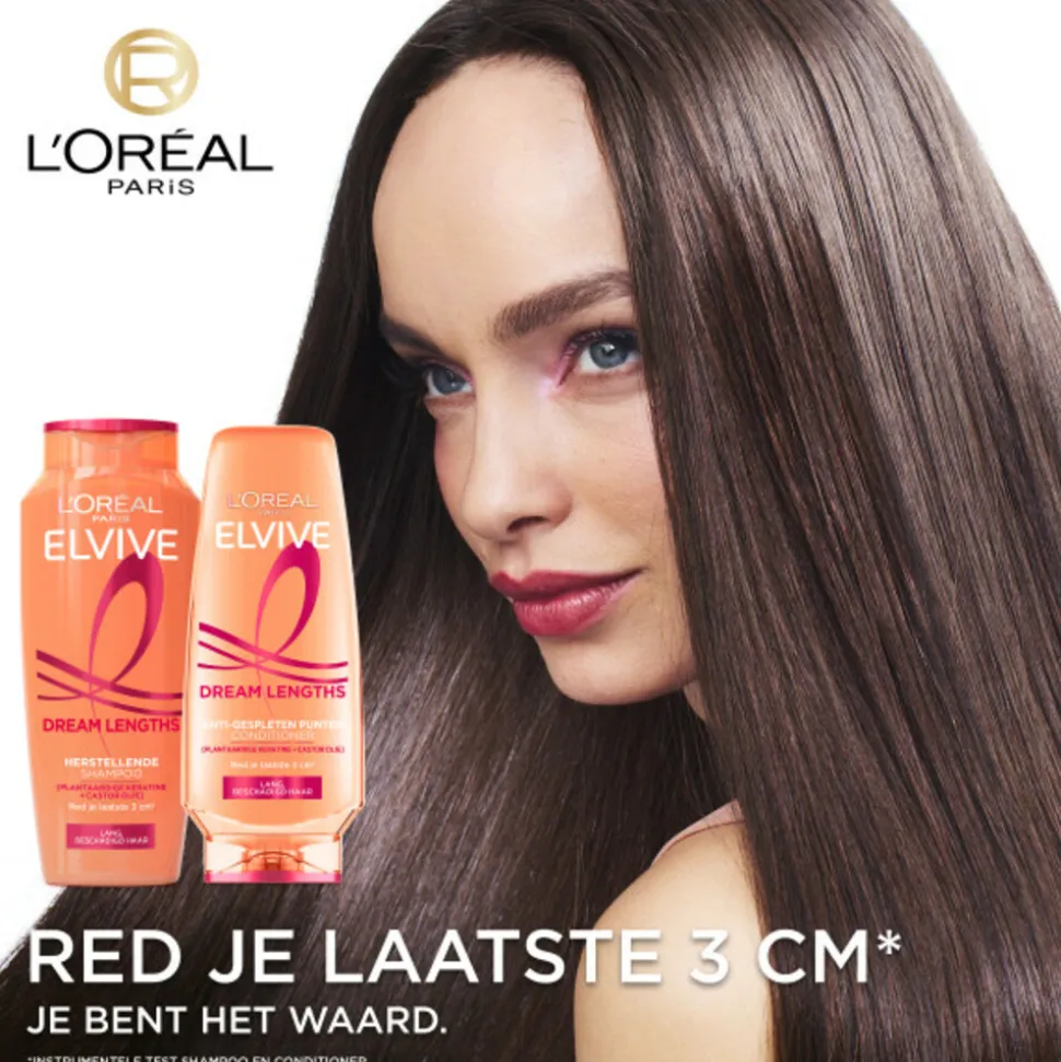 6x L'Oréal Elvive Dream Lengths Conditioner 200 ml