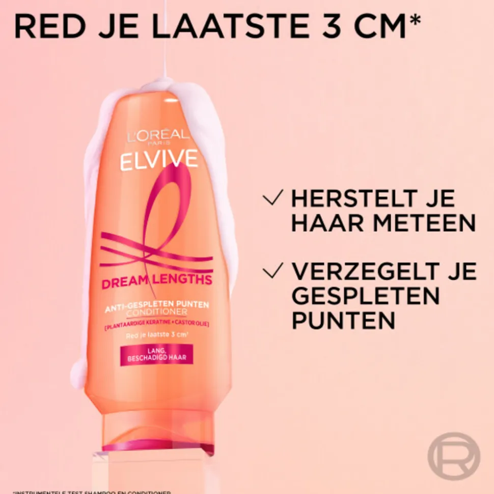 6x L'Oréal Elvive Dream Lengths Conditioner 200 ml