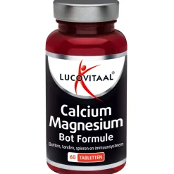 2x Lucovitaal Calcium, Magnesium en Botten 60 tabletten
